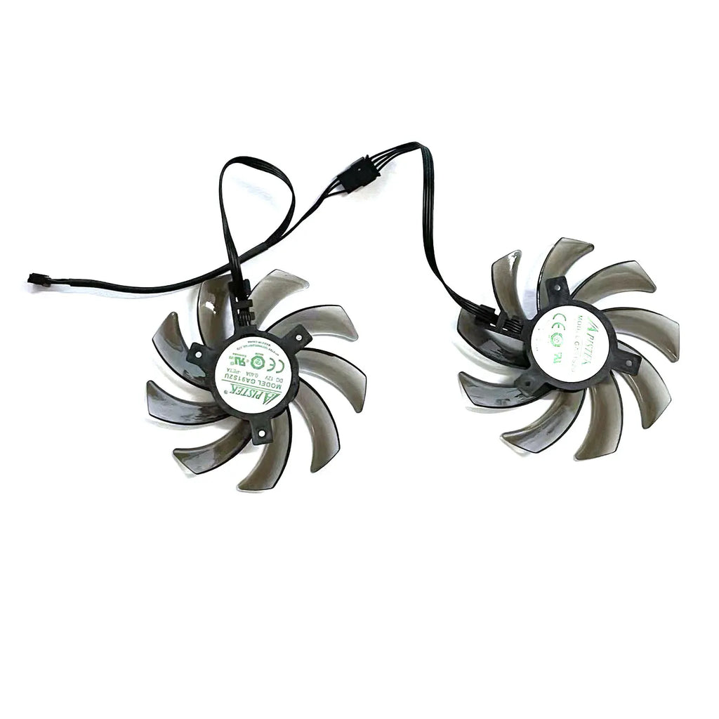 2 unids/set 87mm(90mm) GA91S2U, ventilador de tarjeta de vídeo GPU, para ventilador Palit GeForce CMP 30HX 6G, GTX 1080 1070 Ti 1060 Dual, reemplazar FDC10H12S9-C