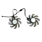 2 unids/set 87mm(90mm) GA91S2U, ventilador de tarjeta de vídeo GPU, para ventilador Palit GeForce CMP 30HX 6G, GTX 1080 1070 Ti 1060 Dual, reemplazar FDC10H12S9-C