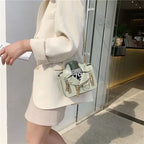 Bolsos de motocicleta de diseñador de marca famosa de moda europea, bolso de mensajero de hombro con forma de chaqueta de lujo, bolso de mano de cuero PU