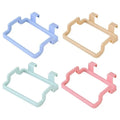 Estante de basura, soporte para bolsa de basura, puerta trasera de armario, bolsa de basura para cocina, organizador de cocina colgante para armario