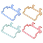 Estante de basura, soporte para bolsa de basura, puerta trasera de armario, bolsa de basura para cocina, organizador de cocina colgante para armario