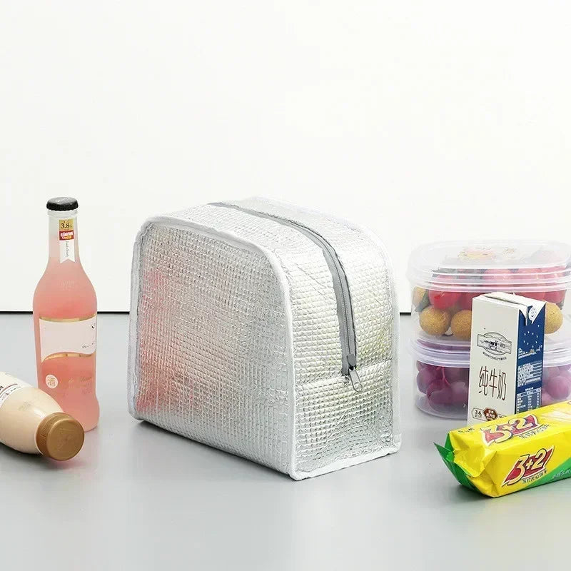Fiambrera más fresca con patrón funcional, bolsa de almuerzo de lona con aislamiento portátil, bolsas térmicas para comida, Picnic, bolsas de almuerzo para mujeres y niños