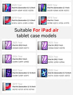 Estuche de gato bonito tipo 3 + Y con portalápices para IPad 2025 11th A16 Pro Air 13 11 M3 M2 M4 2025 12,9 "9 8 7 6 5 4 10Th Mini 7 6
