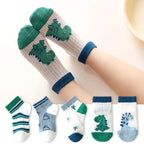 5 pares de calcetines para niños de 1 a 12 años 2025 primavera/verano niños niñas malla calcetines finos transpirables calcetines suaves y cómodos calcetines para niños