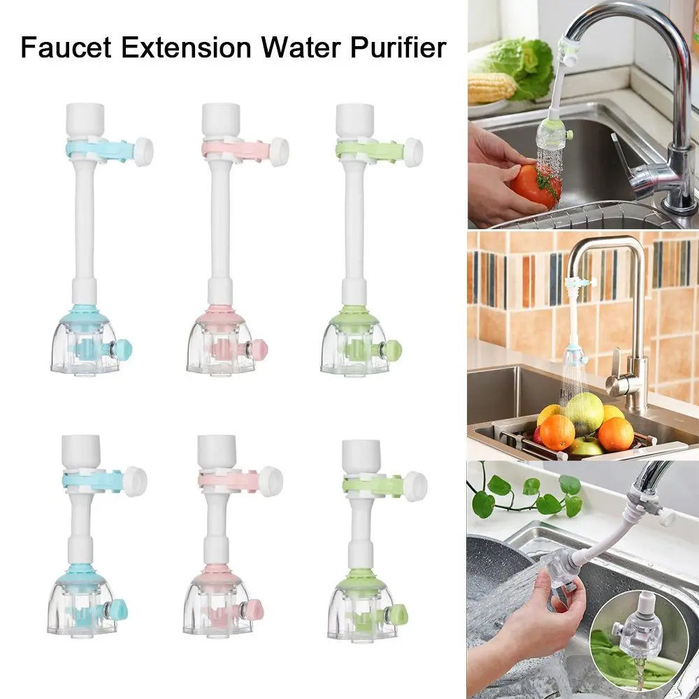 Extensor difusor Flexible que ahorra agua, filtro de agua a prueba de salpicaduras, cabezal de salida para grifo, extensor de grifo de agua para grifo de cocina