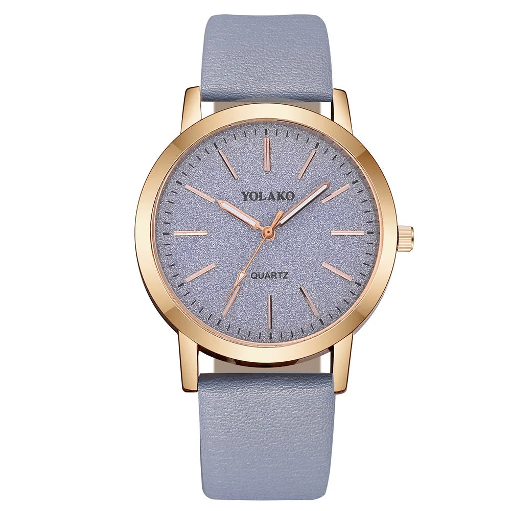 Relojes de marca de lujo para mujer, reloj de cuero a la moda para mujer, relojes de pulsera de cuarzo para mujer, reloj para mujer