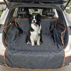Estera duradera para maletero de poliéster para mascotas, alfombrilla antideslizante, resistente a los arañazos y fácil de limpiar para SUV y coches, alfombrilla de seguridad para mascotas
