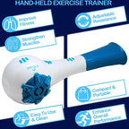 Entrenador de respiración, herramienta de entrenamiento de expansión pulmonar portátil de resistencia ajustable, aumenta la capacidad pulmonar, ejercitador Abdominal para correr