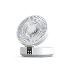 Ventilador portátil con Control remoto para colgar en la pared, ventilador plegable eléctrico recargable por Usb, luz nocturna, Enfriador de aire para el hogar, nuevo, 2023