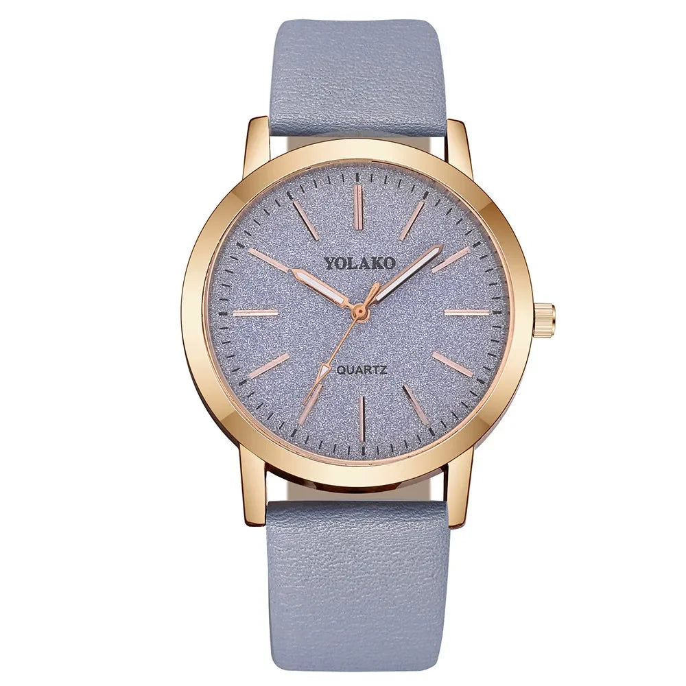 Relojes de marca de lujo para mujer, reloj de cuero a la moda para mujer, relojes de pulsera de cuarzo para mujer, reloj para mujer