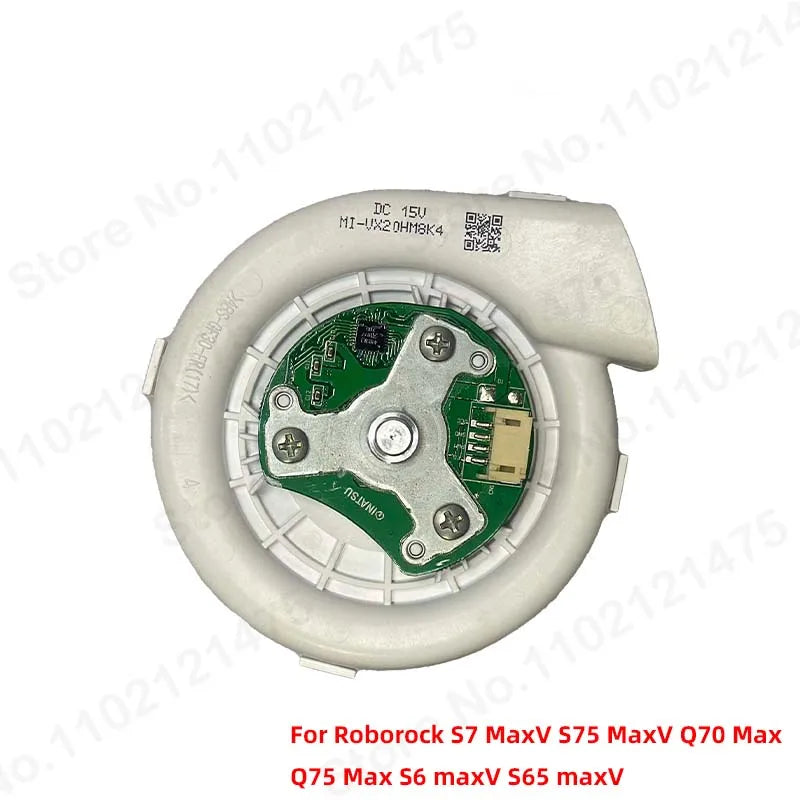 Accesorios Originales para Motor de Ventilador Roborock S7 S6 MaxV S65 MaxV S50 Max S55 Max T7 T7S Plus S60 Pure, Piezas de Repuesto para Motor de Ventilador
