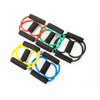 Bandas de resistencia para Yoga, banda elástica, extractor de ejercicio deportivo, expansor de pecho en forma de 8 para culturismo, gimnasio en casa, equipo de Fitness