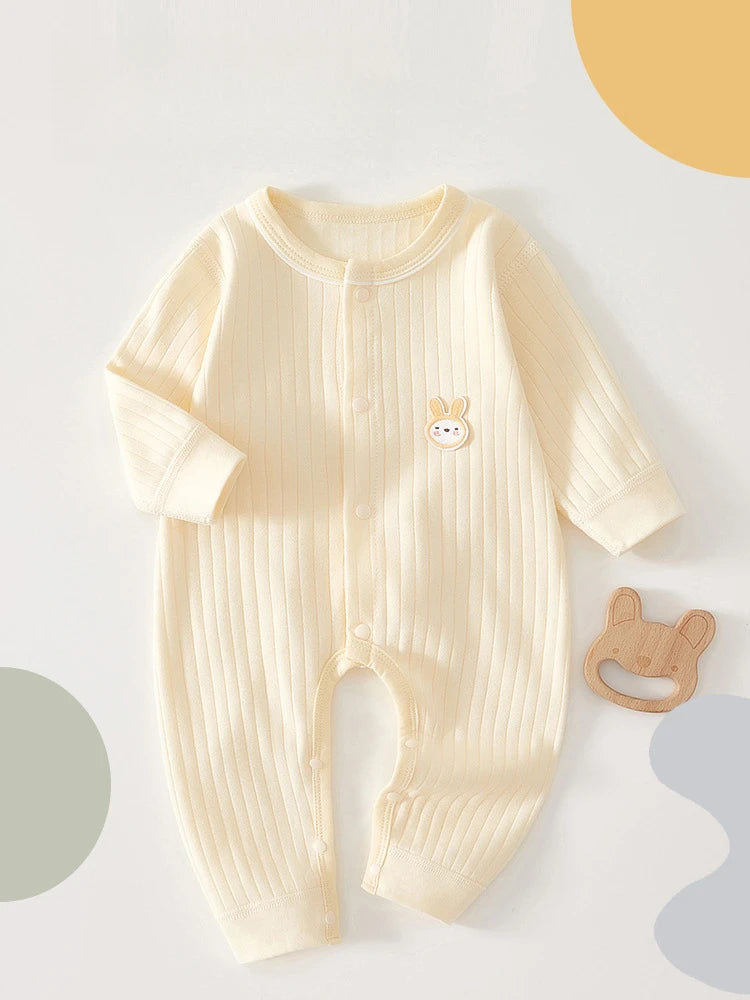 AYNIGIELL primavera y otoño peleles de bebé de 0 a 12 meses mono 100% de algodón para recién nacidos de calidad Superior para niños y niñas recién nacidos