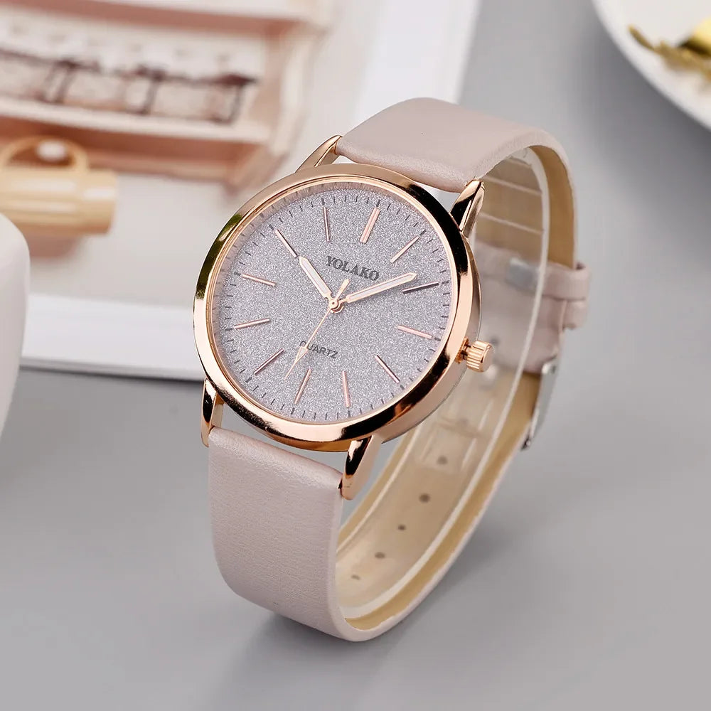 Relojes de marca de lujo para mujer, reloj de cuero a la moda para mujer, relojes de pulsera de cuarzo para mujer, reloj para mujer