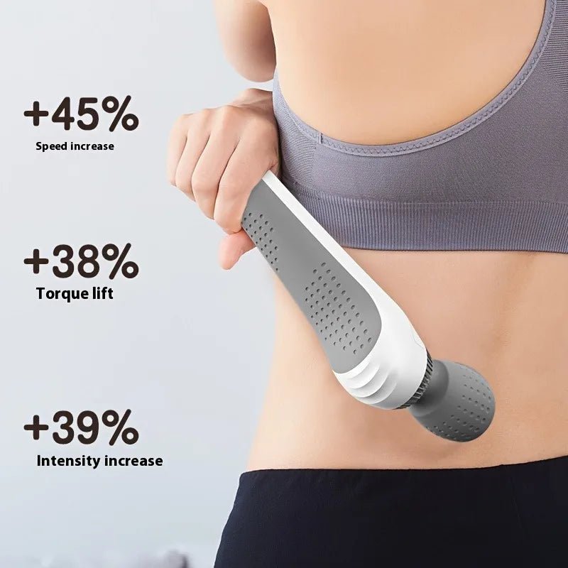Nuevo Masajeador portátil de mano, recargable por USB, multifuncional, pistola de masaje de cuerpo completo, relajante, cuello, espalda, piernas y cintura