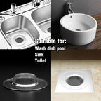 Colador de drenaje de agua para fregadero de cocina, cubierta de drenaje de piso de baño de acero inoxidable, filtro de colector de pelo de ducha, accesorios de fregadero de cocina