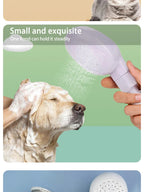 Ducha de baño para mascotas, ducha multifuncional para perros y gatos, pulverizador de jardín fácil de baño, suministros de herramientas de aseo para limpieza de mascotas