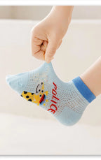 5 pares de calcetines para niños de 1 a 12 años 2025 primavera/verano niños niñas malla calcetines finos transpirables calcetines suaves y cómodos calcetines para niños