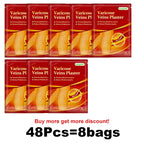 Parche de venas varicosas, eliminación de Vasculitis, flebitis, venas de araña, pierna, medicina Herbal china, yeso para el dolor de venas, 6, 12, 24, 36, 48, 60 piezas