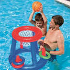 Juguete de agua para natación al aire libre, soporte de baloncesto acuático, piscina flotante inflable, juguete de playa, herramienta de piscina divertida de verano
