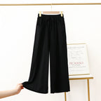 Pantalones De Mujer, nuevos Pantalones De pijama De lino y algodón para Mujer, Pantalones De pierna ancha, ropa De dormir femenina, pantalón para casa para primavera, verano y otoño