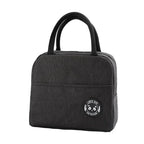 Fiambrera más fresca con patrón funcional, bolsa de almuerzo de lona con aislamiento portátil, bolsas térmicas para comida, Picnic, bolsas de almuerzo para mujeres y niños