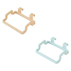 Estante de basura, soporte para bolsa de basura, puerta trasera de armario, bolsa de basura para cocina, organizador de cocina colgante para armario