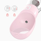 Dispensador portátil de botellas de agua para perros 2 en 1, alimentador de agua y comida para mascotas, cuencos para caminar al aire libre, senderismo, para gatos pequeños y perros