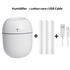 Mini humidificador de aire portátil, difusor ultrasónico de aceites esenciales, fabricante de niebla USB, humidificadores de aromaterapia para el hogar, 220ML, nuevo