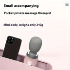Nuevo Masajeador portátil de mano, recargable por USB, multifuncional, pistola de masaje de cuerpo completo, relajante, cuello, espalda, piernas y cintura