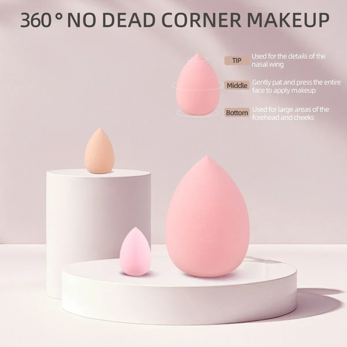Juego de brochas de maquillaje profesional, 13/33 Uds., con accesorios para la piel combinada, con brochas suaves, adecuado para principiantes