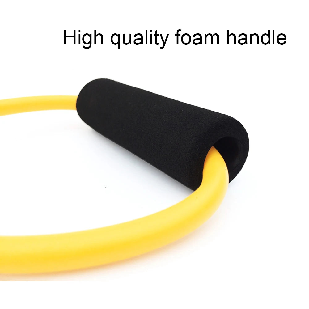 Bandas de resistencia para Yoga, banda elástica, extractor de ejercicio deportivo, expansor de pecho en forma de 8 para culturismo, gimnasio en casa, equipo de Fitness