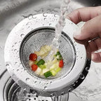 Colador de drenaje de agua para fregadero de cocina, cubierta de drenaje de piso de baño de acero inoxidable, filtro de colector de pelo de ducha, accesorios de fregadero de cocina
