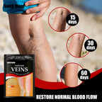 Parche para tratamiento de venas varicosas, yeso para hinchazón dolor de piernas, promueve el metabolismo, promueve la circulación sanguínea suave, Unisex, 12/24 unidades