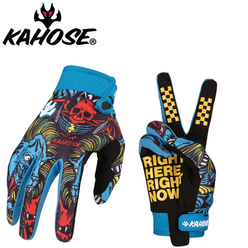 Guantes de Motocross MX BMX DH para Bicicleta de Montaña, Enduro, Off-Road, Luvas MTB DH Race, Guantes de Ciclismo