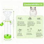 Tanque nebulizador para mascotas, para gatos o perros. Almohadilla de mano para administrar medicamentos a mascotas, equipada con indicador de respiración.