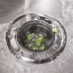 Colador de drenaje de agua para fregadero de cocina, cubierta de drenaje de piso de baño de acero inoxidable, filtro de colector de pelo de ducha, accesorios de fregadero de cocina