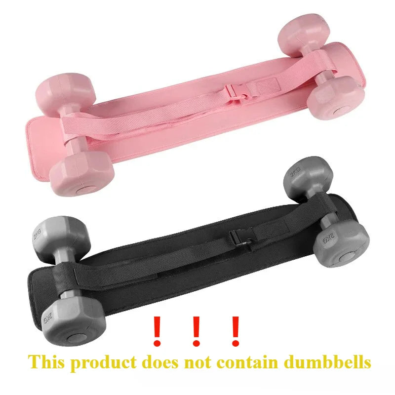 Cinturón de empuje de cadera, almohadilla de puente para entrenamiento con mancuernas, pesas rusas para sentadillas, puentes, Dips, equipo de gimnasio en casa