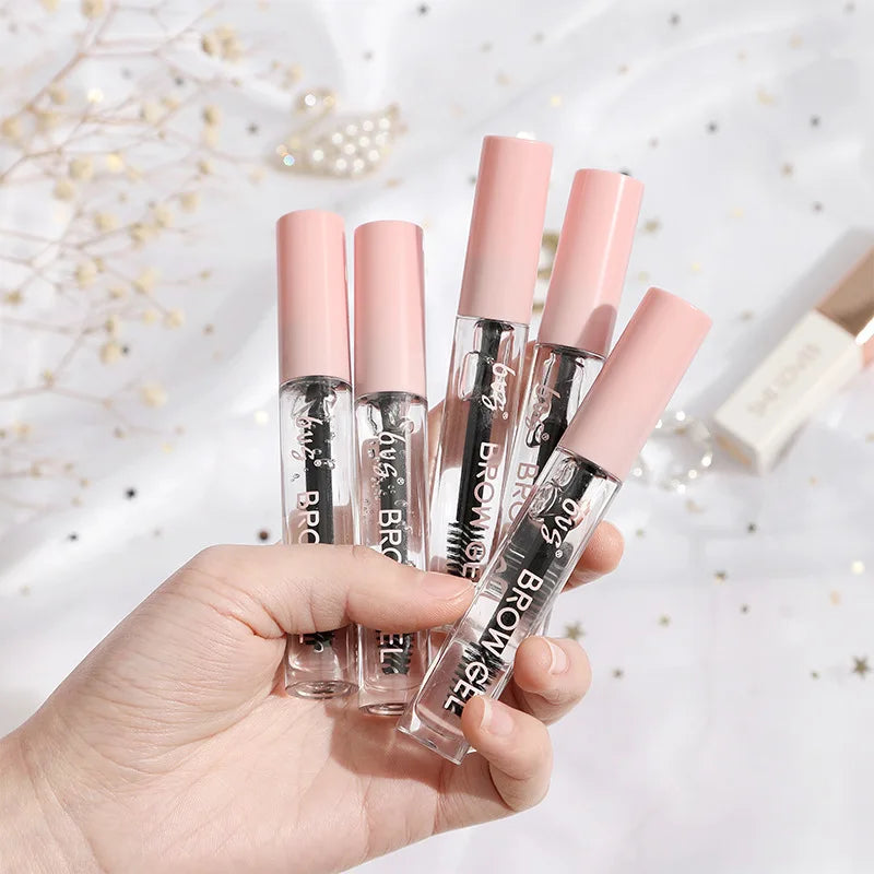 Crema de estilismo para cejas, Gel transparente resistente al agua, fijación de larga duración, maquillaje Natural, crema cosmética líquida transparente para estilizar cejas