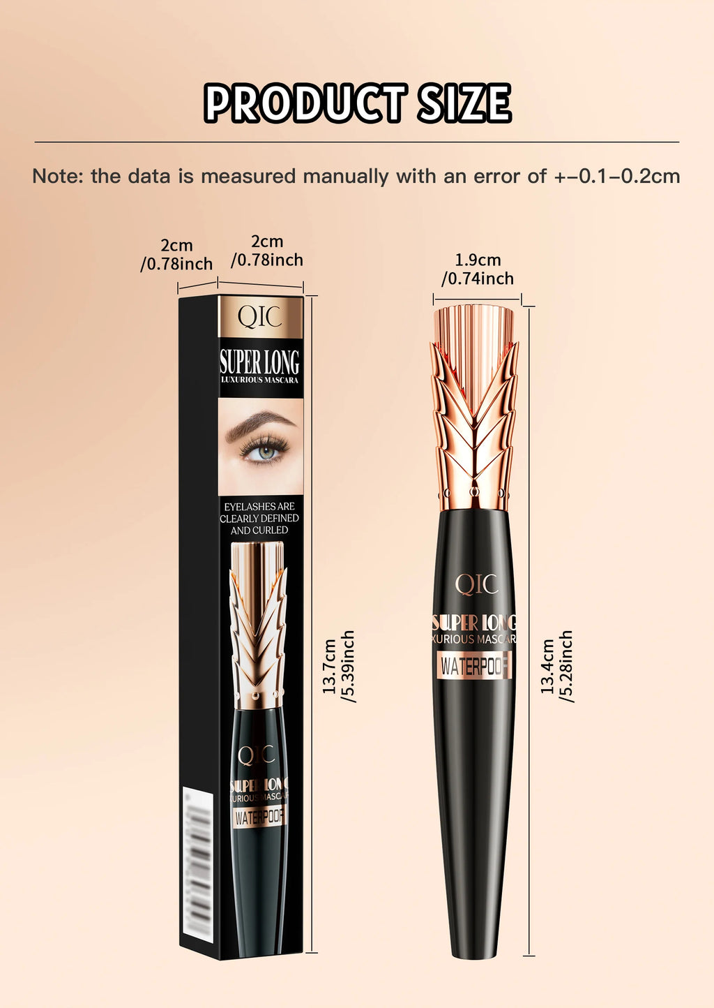 Máscara de pestañas resistente al agua 5D, extensión de pestañas, máscara de fibra de seda gruesa, maquillaje femenino, herramientas cosméticas para ojos para regalos