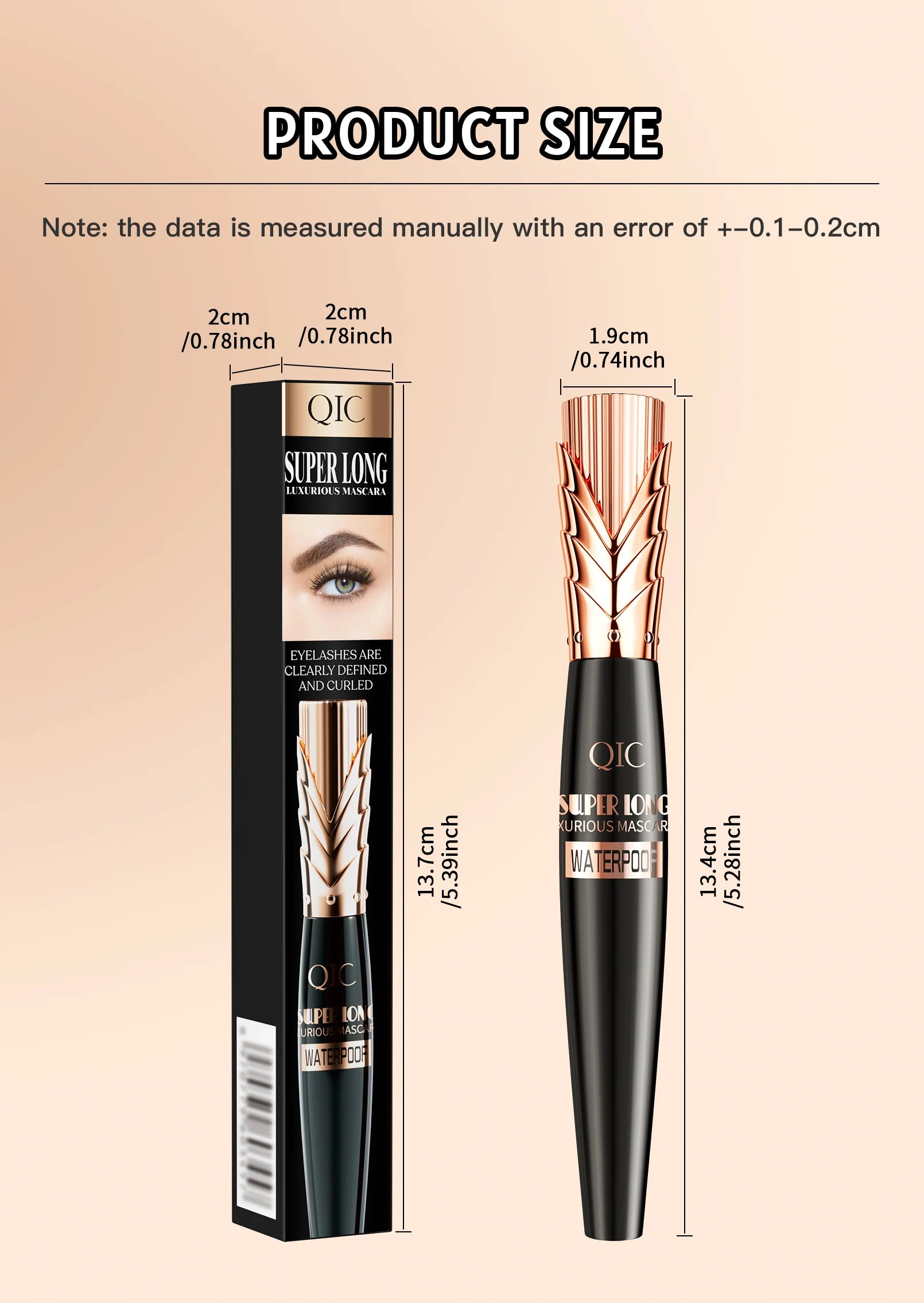 Máscara de pestañas resistente al agua 5D, extensión de pestañas, máscara de fibra de seda gruesa, maquillaje femenino, herramientas cosméticas para ojos para regalos