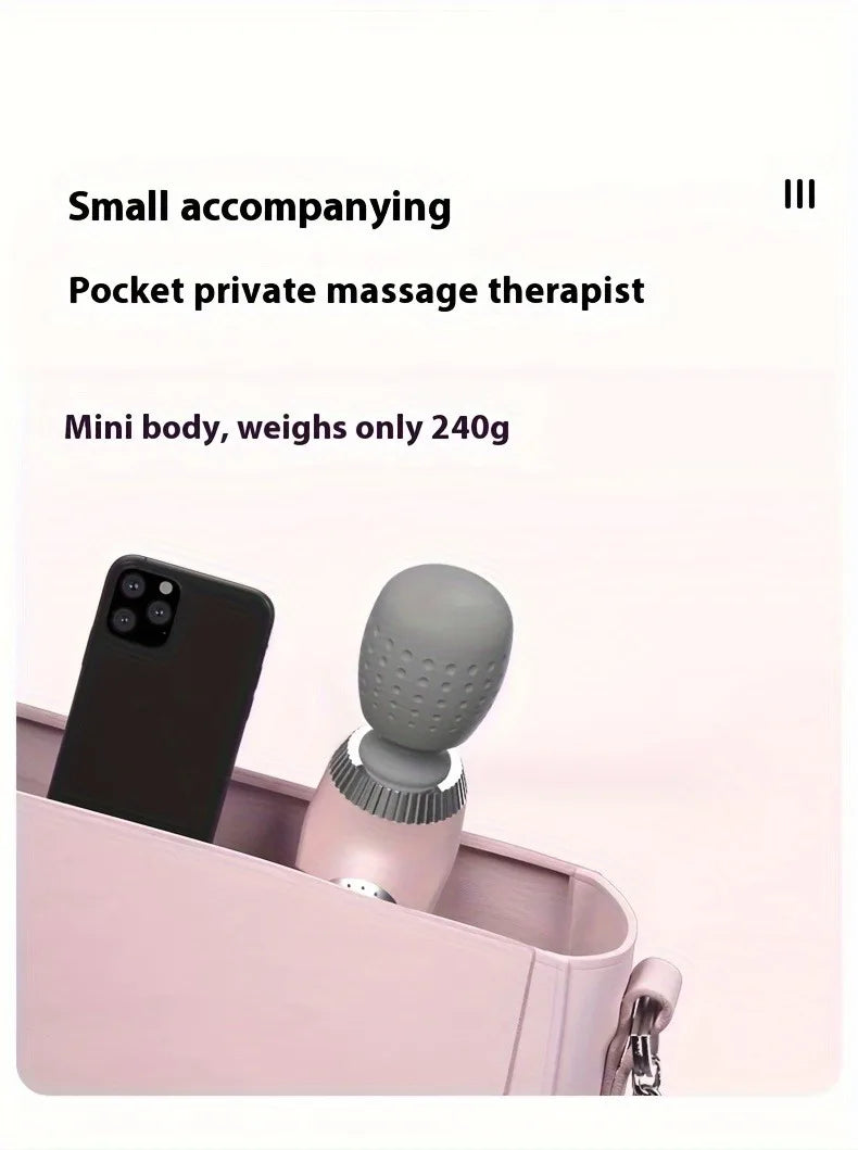 Nuevo Masajeador portátil de mano, recargable por USB, multifuncional, pistola de masaje de cuerpo completo, relajante, cuello, espalda, piernas y cintura