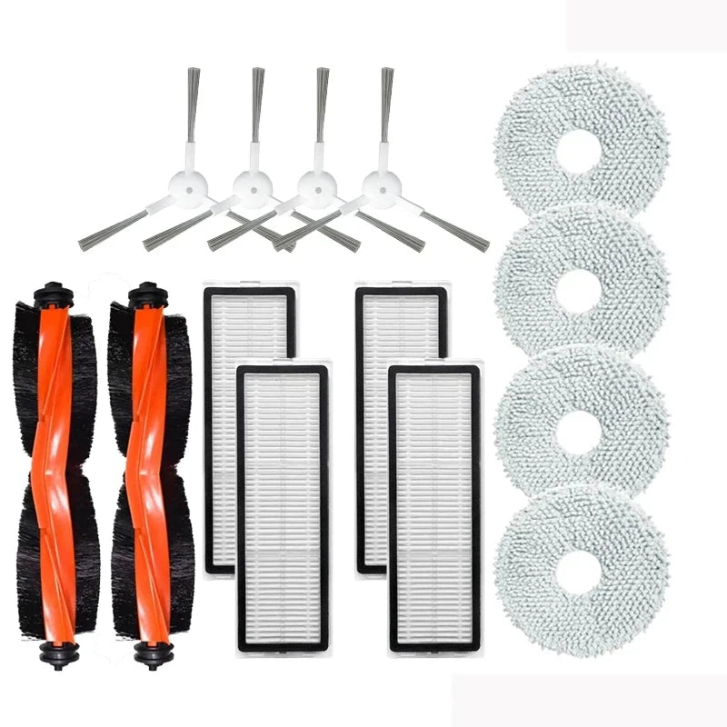 Compatible con Xiaomi Robot aspirador X20 + / X20 Plus, piezas de repuesto, accesorios, Cepillo Lateral principal, filtro Hepa, paño de mopa, bolsa para polvo
