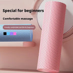 Rodillo de Yoga redondo, cilindro de espuma EVA, rodillo Hexagonal para ejercicio de Pilates, entrenamientos en casa mejorados, diámetro de 9,5 cm de longitud 29,7 cm
