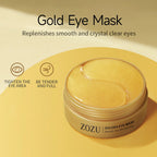Mascarilla de ojos de colágeno dorado de aguacate, bolsas para ojos antiojeras, parches hidratantes reafirmantes para los ojos, crema reparadora para los ojos, productos para el cuidado de la piel