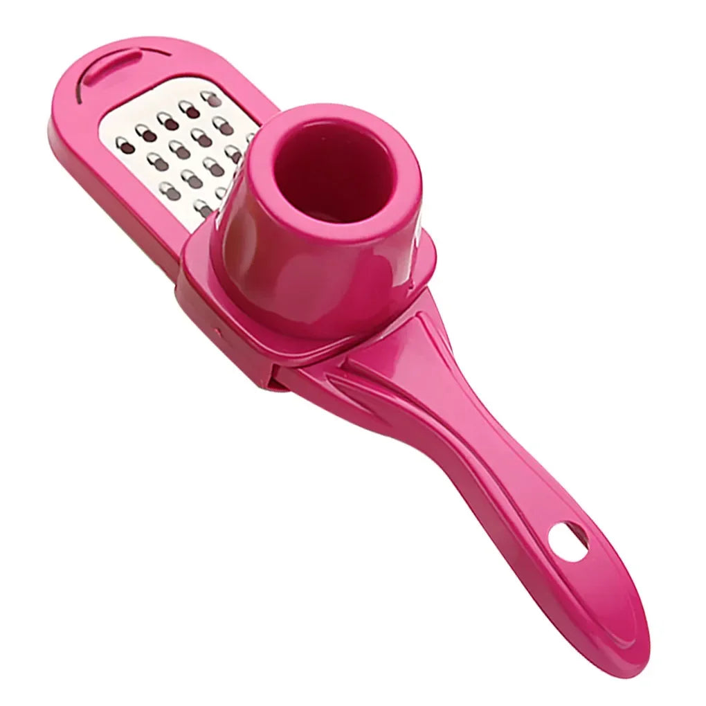 Trituradora de ajo de 1 piezas, prensa Manual multifuncional, rallador de ajo de jengibre, cortador, pelador de ajo, herramientas de cocina