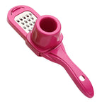 Trituradora de ajo de 1 piezas, prensa Manual multifuncional, rallador de ajo de jengibre, cortador, pelador de ajo, herramientas de cocina