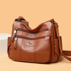 Bolso de mano bordado para mujer, bolsos de cuero de alta calidad para mujer, bolso de hombro para mujer, bolsos cruzados pequeños para mujer, bolso principal 2024