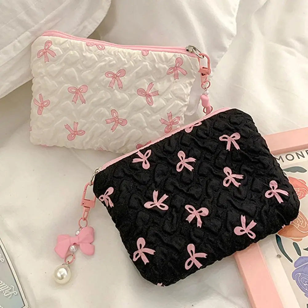 Bolsas de almacenamiento con cojín de aire para lápiz labial de gran capacidad, bolsa de maquillaje para mujer, bolso de viaje, bolsas de aseo, 1 ud.