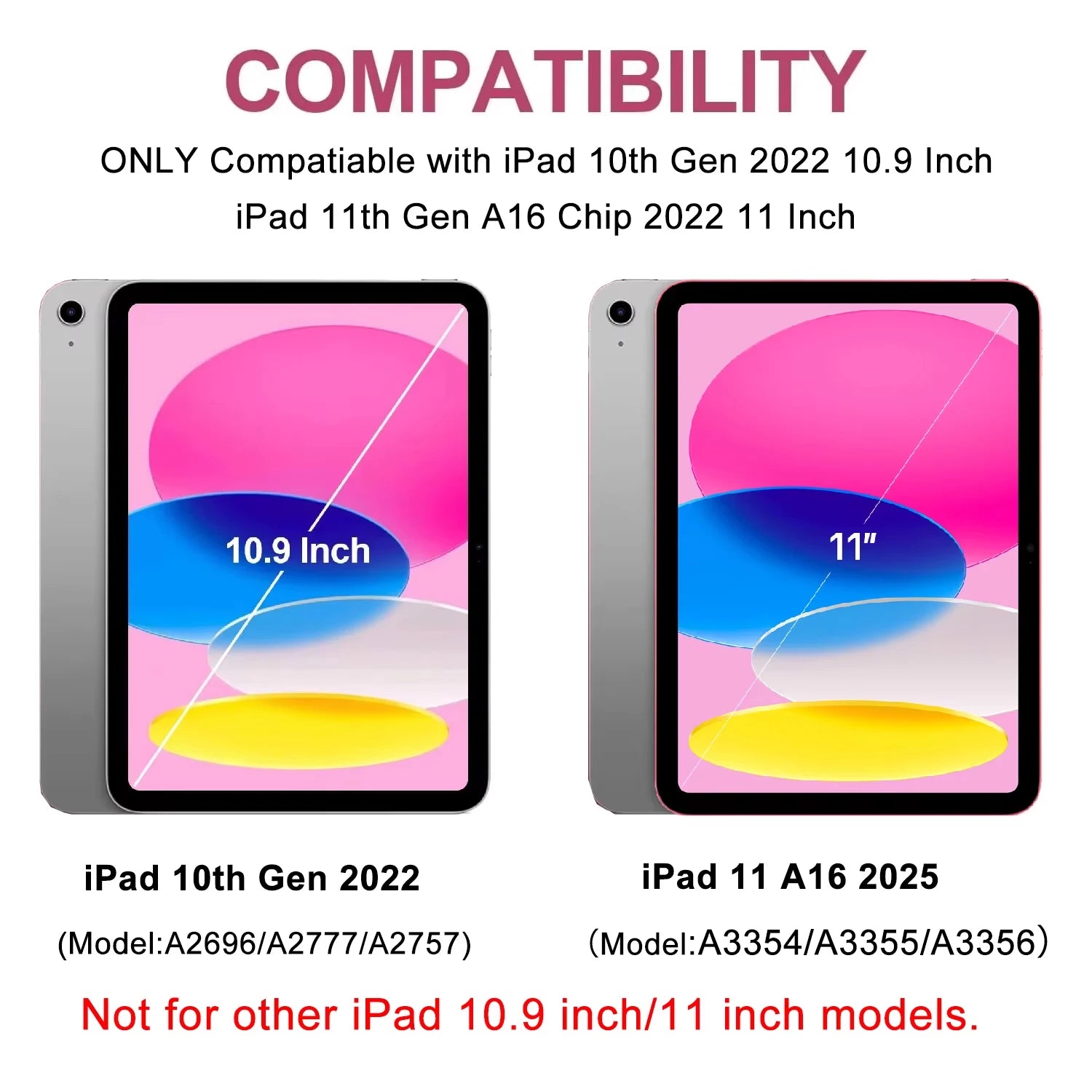 Funda con teclado para iPad de 10. a generación 2022, 10,9 pulgadas, funda con teclado Bluetooth desmontable para iPad 11 11 pulgadas A16 2025 con portalápices